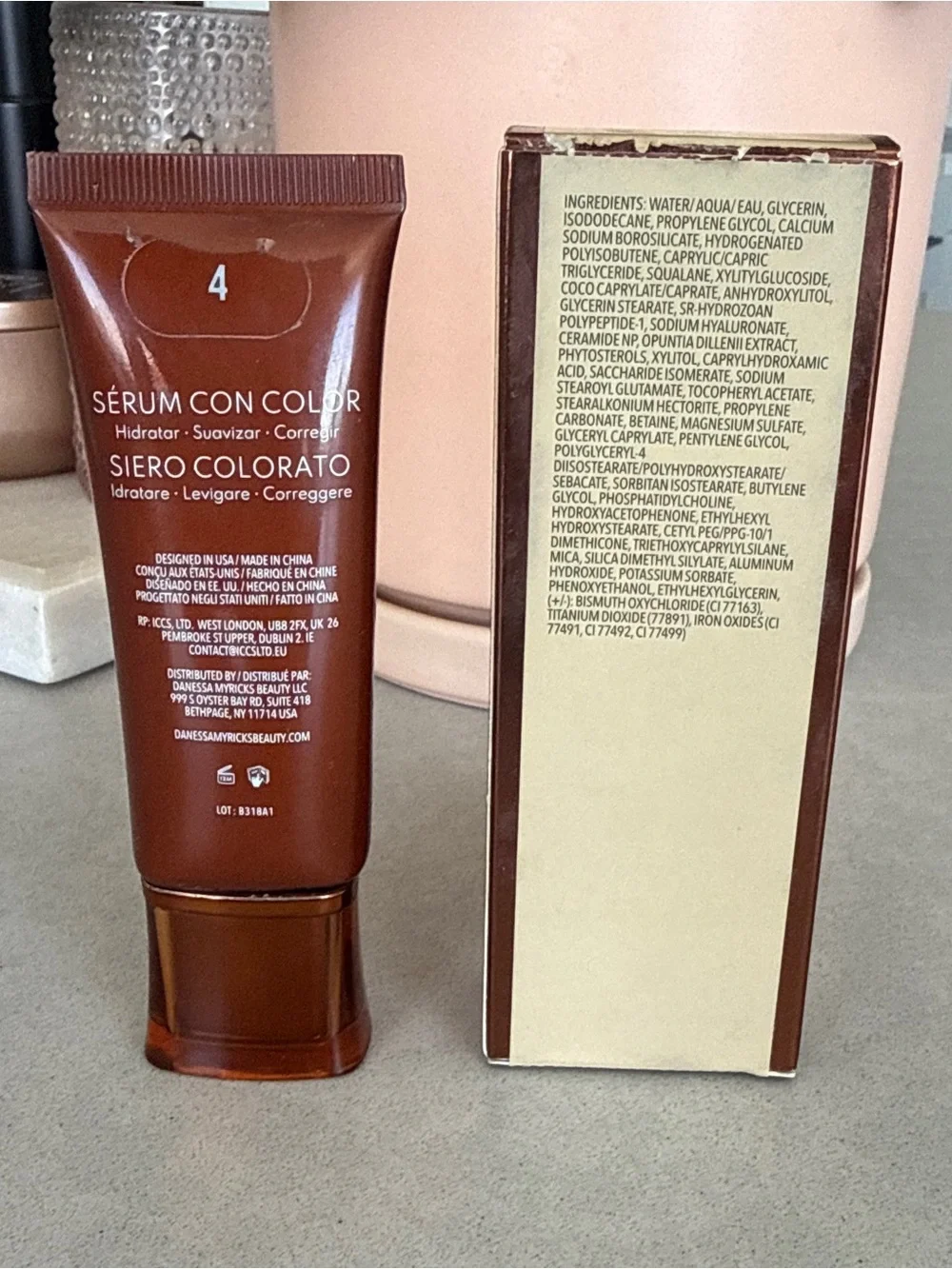 4 Danessa Myricks Beauty Yummy Skin Serum Skin Tint - Shade 4